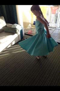 Twirling Elsa